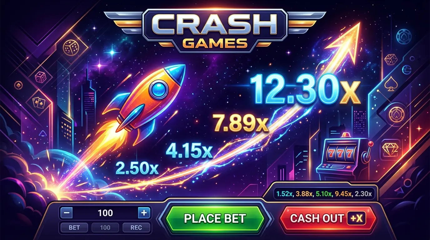 Crash Games bei Esc casino